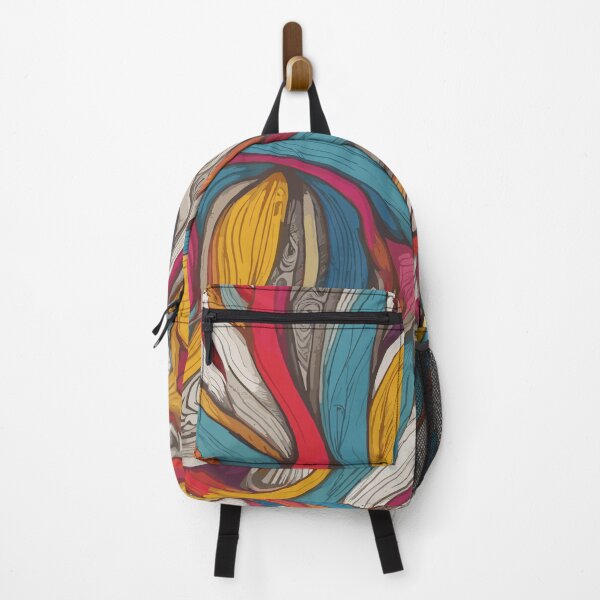 Item preview, Abstract Lines Pattern Scribble Doodle Art Funny designed and sold by bvdesignart.