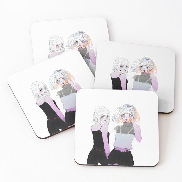 Item preview, Contemporary Candy-Coated Anime Duo designed and sold by Newborninfant.