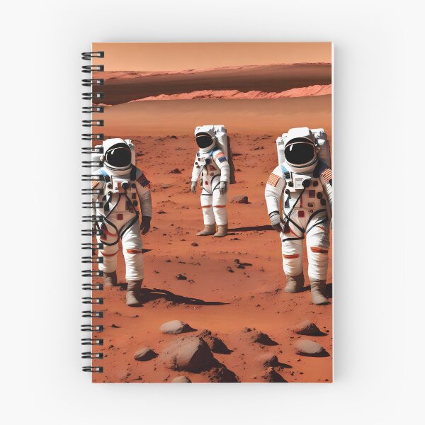 Item preview, American astronauts on Mars designed and sold by Henrique Martins.
