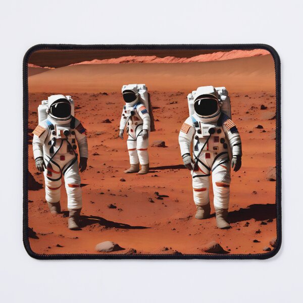 Item preview, American astronauts on Mars designed and sold by Henrique Martins.