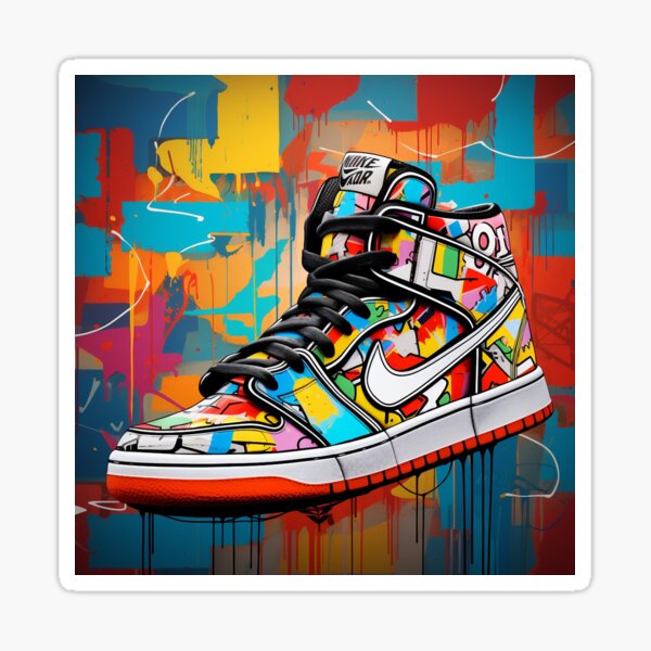 Neo-Pop Sneakers: Urban Art in Colors