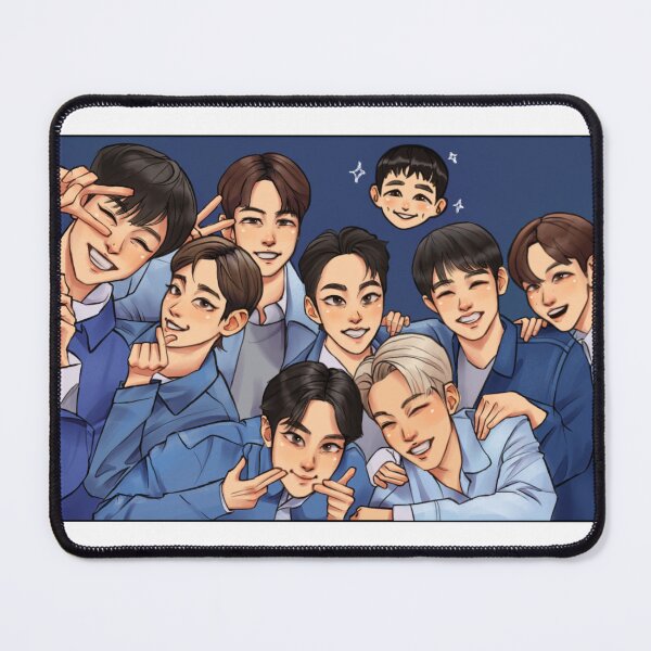 Item preview, EXO group photo 2 (2023 EXO fan meeting) | EXO fanart designed and sold by divian-art.