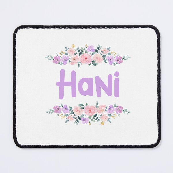 Item preview, Purple Flower Hani Name Label designed and sold by NormadWorld.