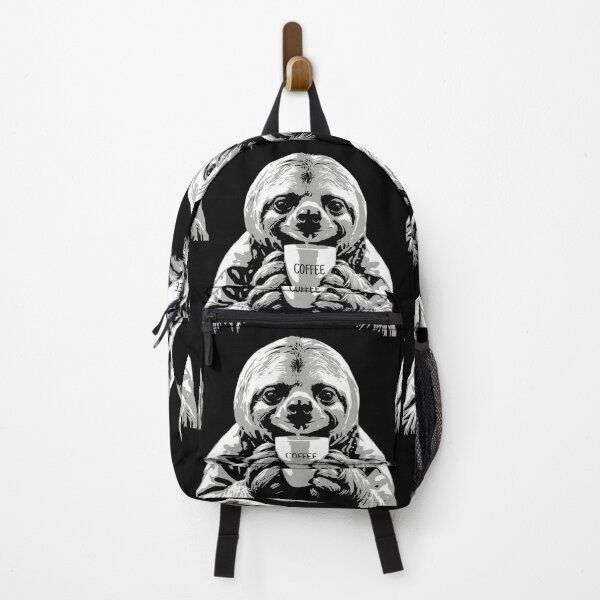 Item preview, Sloth Drinking Coffee designed and sold by ratchawoot.
