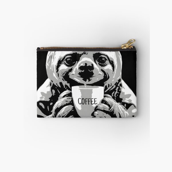 Item preview, Sloth Drinking Coffee designed and sold by ratchawoot.