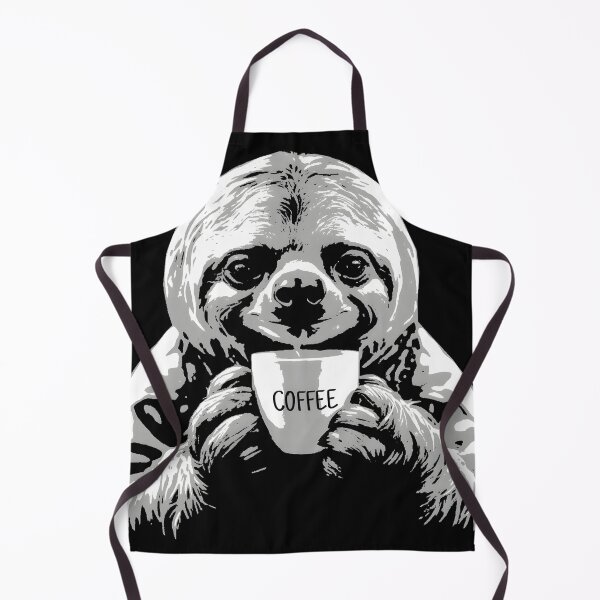 Item preview, Sloth Drinking Coffee designed and sold by ratchawoot.