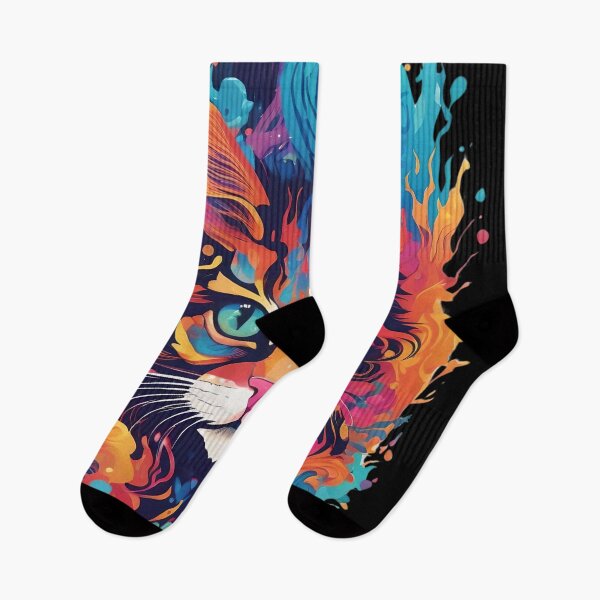 Item preview, Mystical Cat - Multicolored  designed and sold by Navuniverse.
