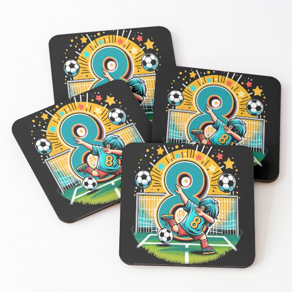 Item preview, 8 Year Old Young Football Birthday Idea designed and sold by druckfun.
