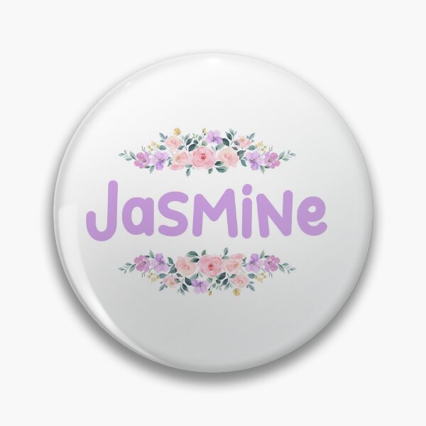 Item preview, Purple Flower Jasmine Name Label designed and sold by NormadWorld.