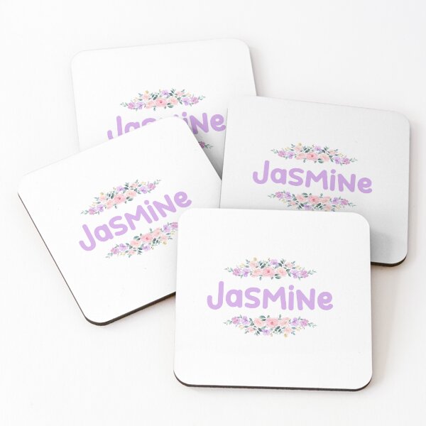Item preview, Purple Flower Jasmine Name Label designed and sold by NormadWorld.