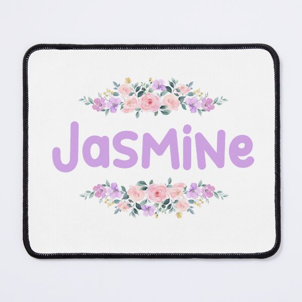 Item preview, Purple Flower Jasmine Name Label designed and sold by NormadWorld.