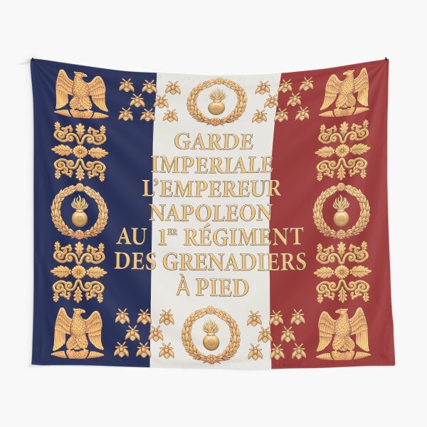 Item preview, Napoleonic French "1er Garde Imperiale" flag designed and sold by SimonBauwelinck.