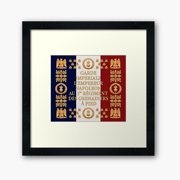 Item preview, Napoleonic French "1er Garde Imperiale" flag designed and sold by SimonBauwelinck.