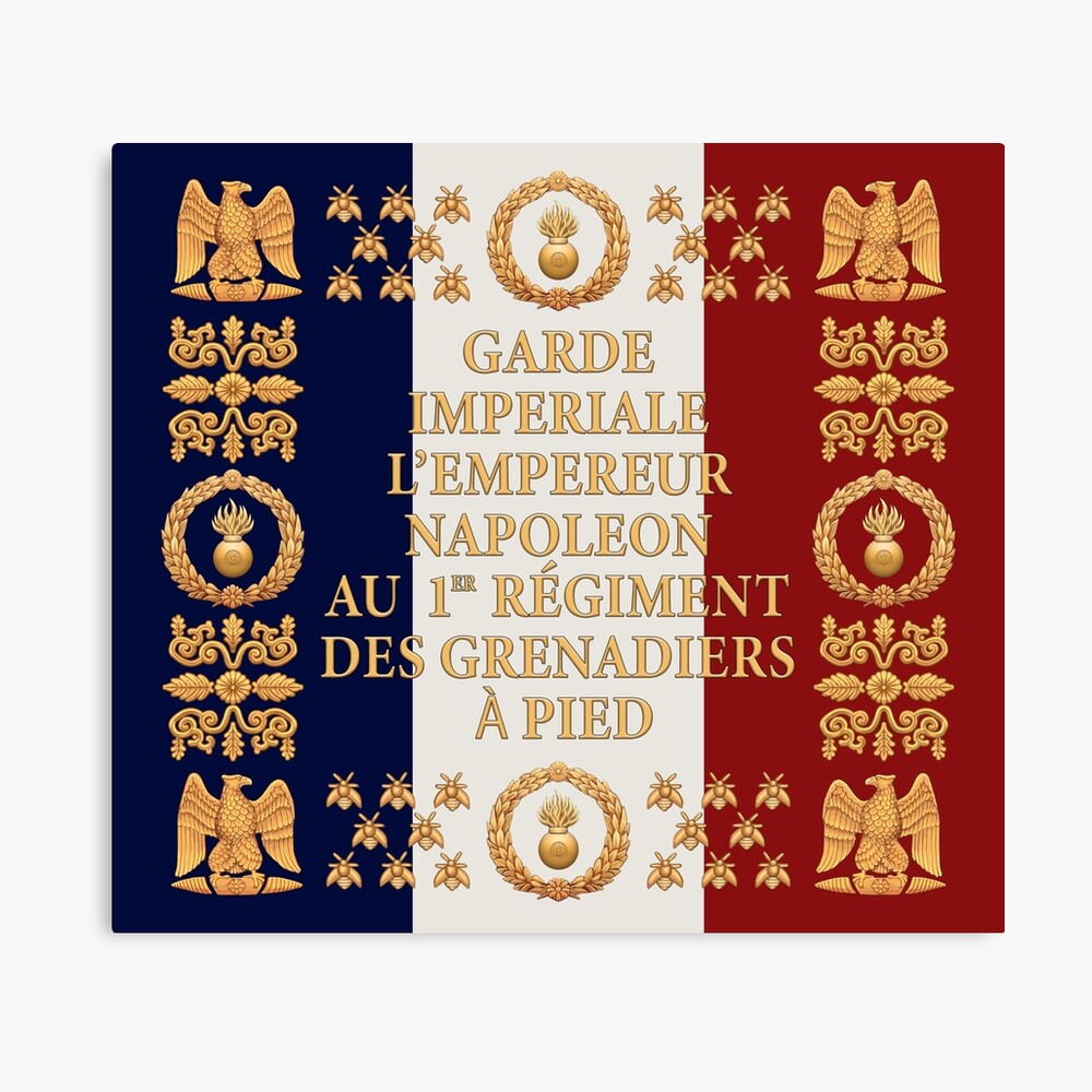 Flag of the imperial guard napoleon