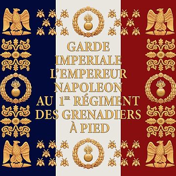 Les Drapeaux des Grenadiers et Voltigeurs de la Garde Impériale, 1854-1870