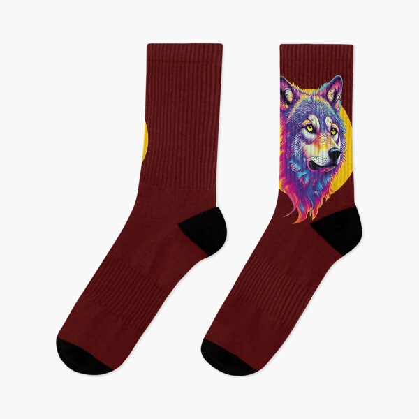 Item preview, Graphic Design | Colorful Wolf Portrait Colorful Wolf Portrait designed and sold by TMBTM.