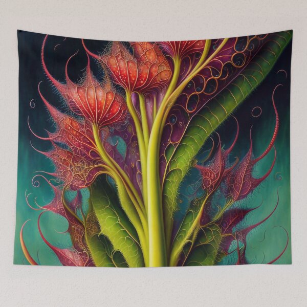 Item preview, The carnivorous cosmic plant designed and sold by M-Y-A-R-T-.