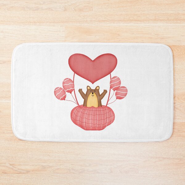 Item preview, Cute groundhog with red balloons.  designed and sold by Onanong2531.