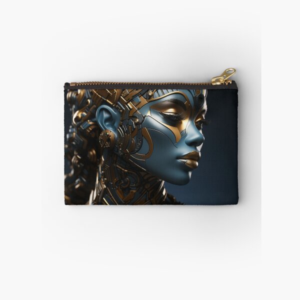 Item preview, Futuristic Muse – Cyborg Elegance Portrait designed and sold by SmartDesignByBB.