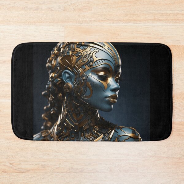 Item preview, Futuristic Muse – Cyborg Elegance Portrait designed and sold by SmartDesignByBB.