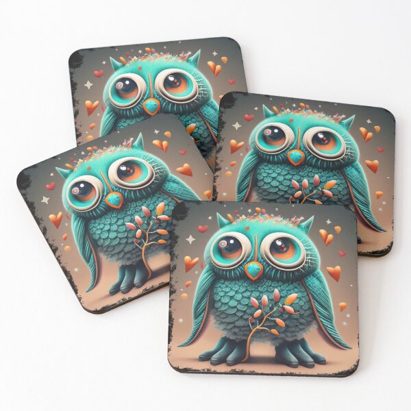 Item preview, Owl designed and sold by Kombinerki.