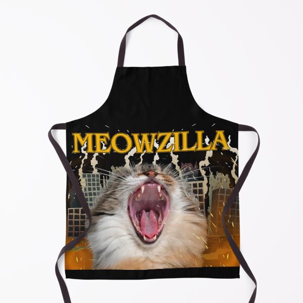 Item preview, Meowzilla the destroying monster His specialty is destroying furniture and your home, catzilla designed and sold by attakorn.