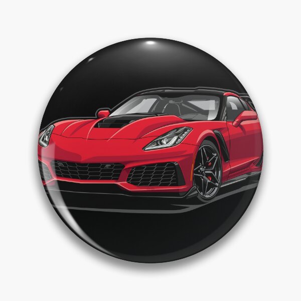 Item preview, C7 Corvette ZR1 (Long Beach Red) designed and sold by JioojiProject.