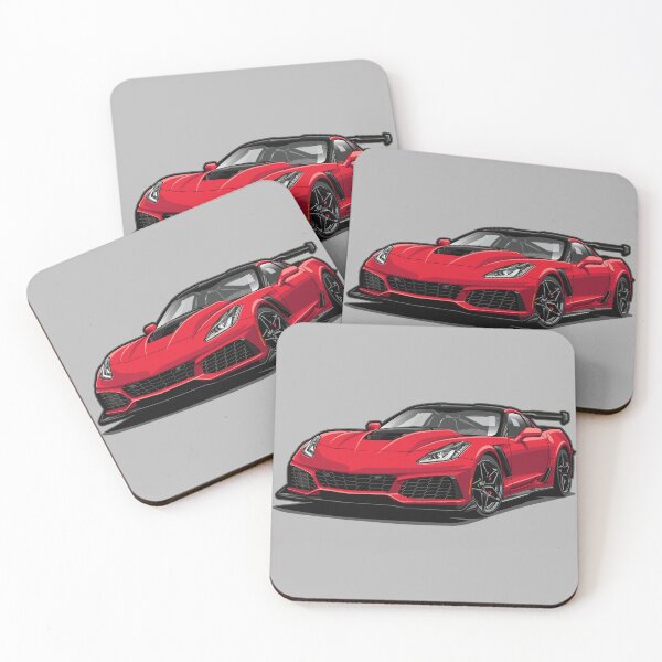 Item preview, C7 Corvette ZR1 (Long Beach Red) designed and sold by JioojiProject.