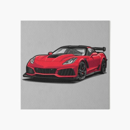 スポーツイラストレイテッド2007カレンダー C7 Corvette ZR1 (Long Beach Red)