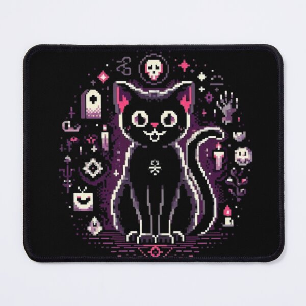 Item preview, Cat of Shadows In Pixel Art designed and sold by FoxOfPixels.