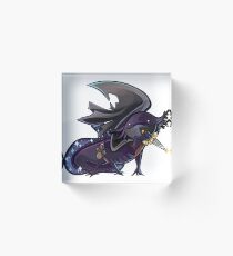 Axolotl Rogue Acrylic Block