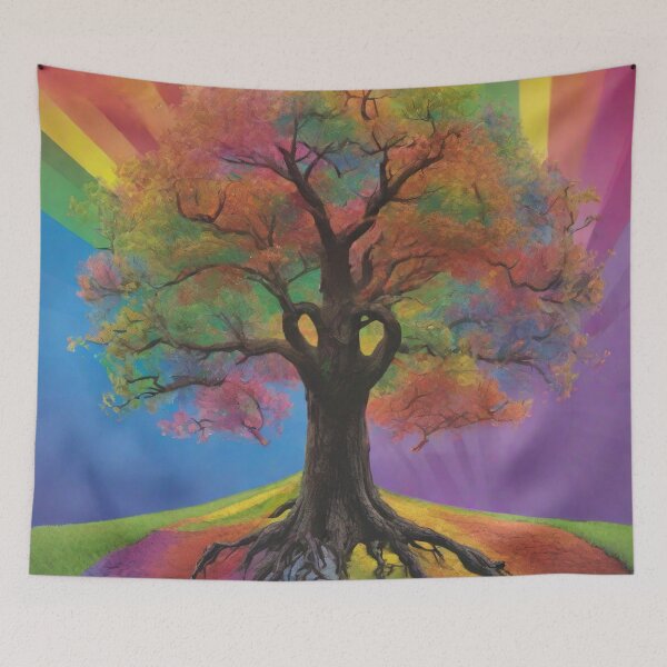 Item preview, Magical Rainbow Tree designed and sold by Barbara Burgess.