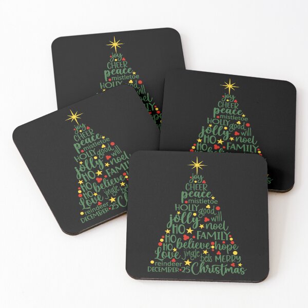 Item preview, Word Christmas Tree designed and sold by Blok45.