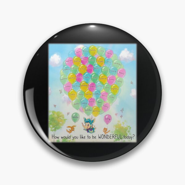 Item preview, How would you like to be Wonderful today? blk bkgnd  designed and sold by Dizkorce.