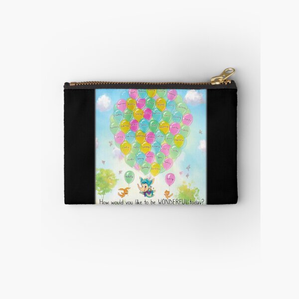 Item preview, How would you like to be Wonderful today? blk bkgnd  designed and sold by Dizkorce.