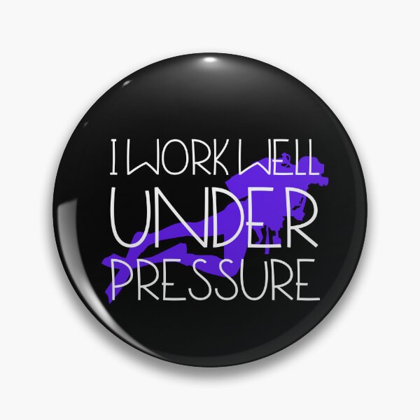 Item preview, "I work well under pressure" funny text for Scuba Divers designed and sold by in-leggings.