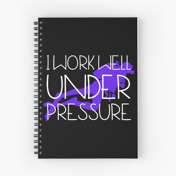 Item preview, "I work well under pressure" funny text for Scuba Divers designed and sold by in-leggings.