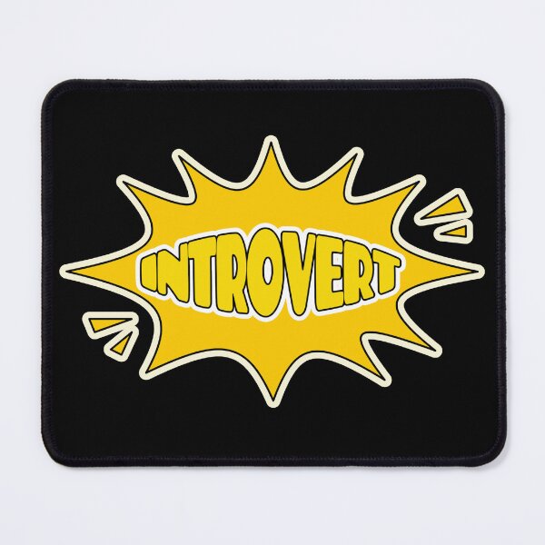 Item preview, Introvert in Yellow designed and sold by NickTaroDesign.