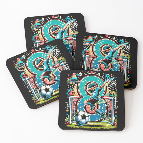 Item preview, 8 Year Old Young Football Birthday Idea designed and sold by druckfun.
