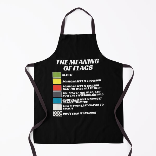 Item preview, The Meaning of Racing Flags, Just Gonna Send It, Race Flags, Karting Flag designed and sold by brytfanna.