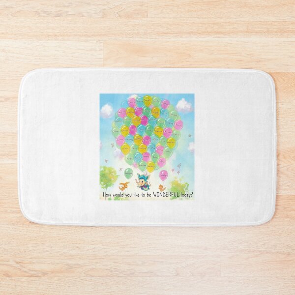 Item preview, How would you like to be WONDERFUL today? wht bkgnd  designed and sold by Dizkorce.