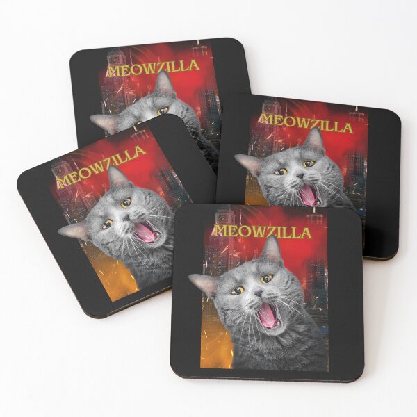 Item preview, Meowzilla the destroying monster  His specialty is destroying furniture and your home,catzilla designed and sold by attakorn.