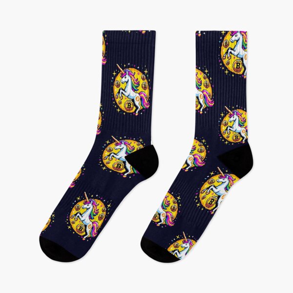 Item preview, Crypto Magic: 8-Bit Unicorn in the Bitcoin World designed and sold by PixelPunkster.