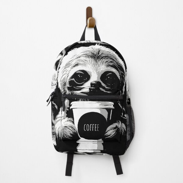 Item preview, Sloth Drinking Coffee designed and sold by ratchawoot.