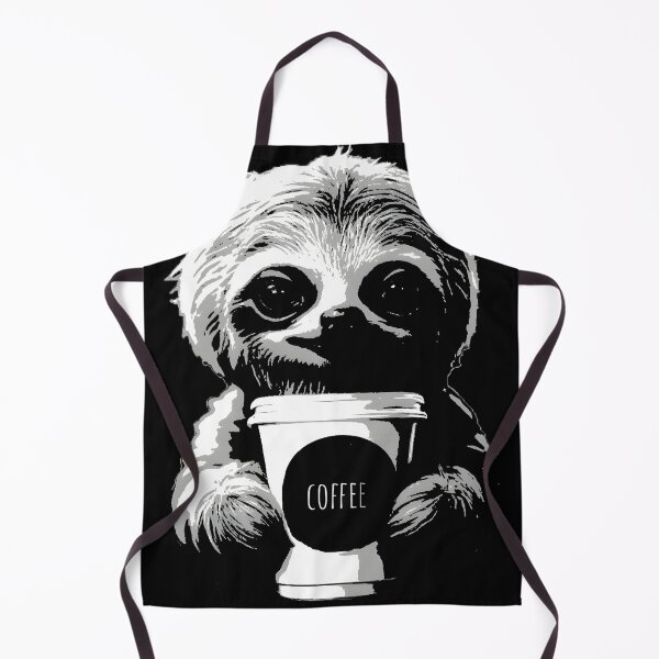 Item preview, Sloth Drinking Coffee designed and sold by ratchawoot.