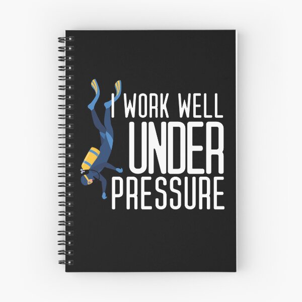 Item preview, "Trabajo bien bajo presión" texto divertido para Scuba Divers designed and sold by in-leggings.