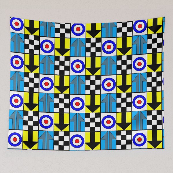 Item preview, Mod Arrow Pattern designed and sold by OffbeatMoon.