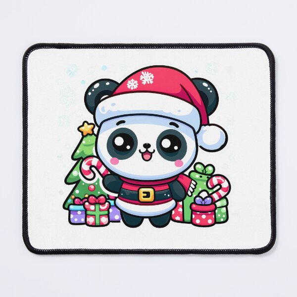 Item preview, Christmas Cute Panda santa Sticker designed and sold by Design-KS.