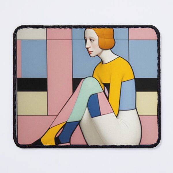 Item preview, Woman siting in pensive mood designed and sold by Barbara Burgess.