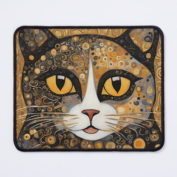 Item preview, Art Nouveau Cat designed and sold by LittleGoblinPrs.